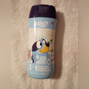 Brand New 2 Packages Of  Bluey  Body Wash Shampoo And Conditioner All In One